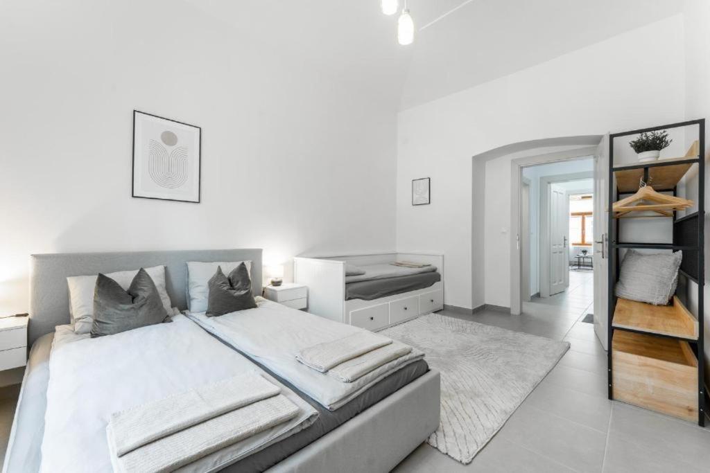 Appartamento Nice Apartman In New Town Praga Esterno foto