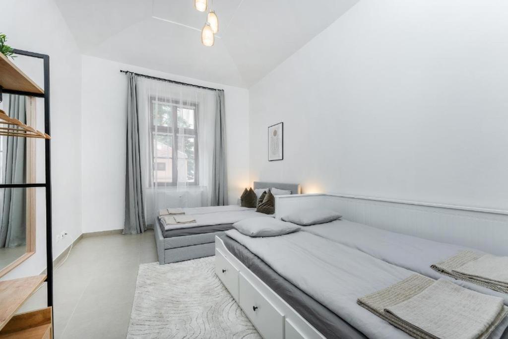 Appartamento Nice Apartman In New Town Praga Esterno foto