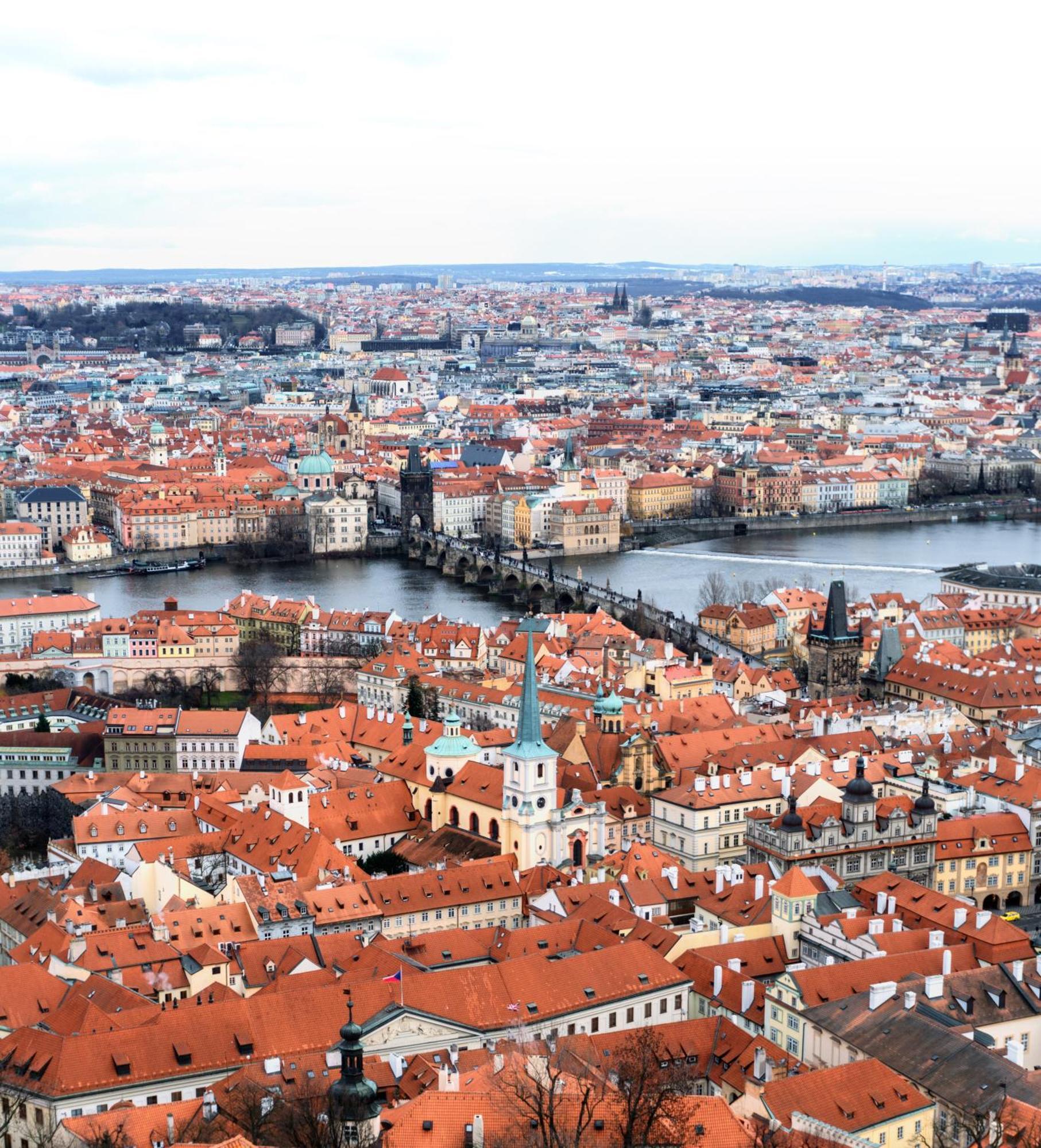Appartamento Nice Apartman In New Town Praga Esterno foto
